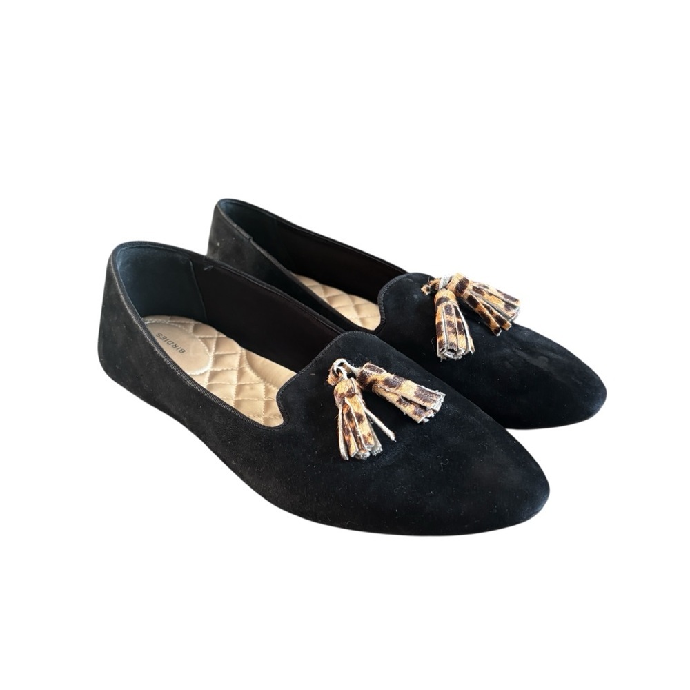 Birdies Shoes Women’s Size 9.5 Loafers In Velvety Black